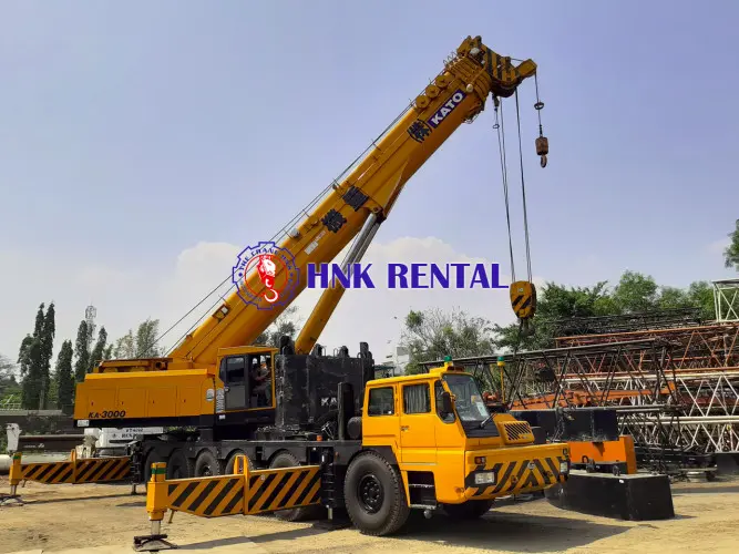 Sewa Telescopic Truck Crane  pelabuhan cilacap